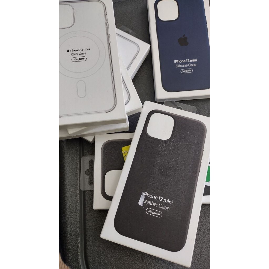 氣質唯美深藍色! Apple原廠矽膠保護殼 iPhone 12 mini用【蘋果園】全新正貨MagSafe