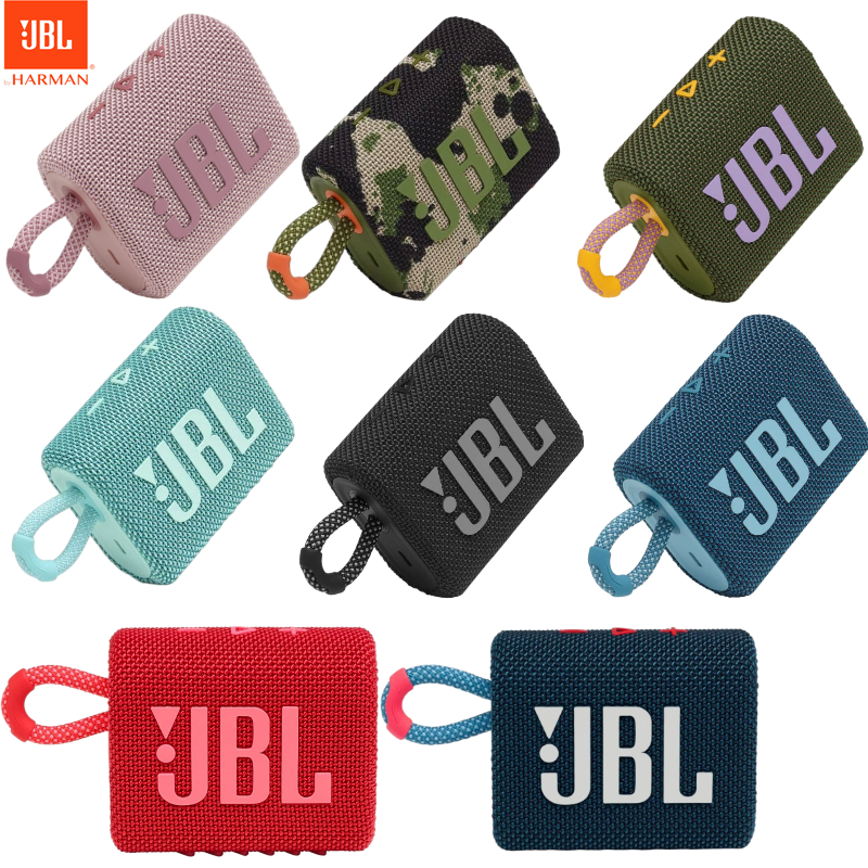 JBL - GO3 無線藍牙喇叭 音樂金磚3代 戶外便攜式音響喇叭 低音炮 迷你防水 超重低音藍牙音響 手提音響喇叭