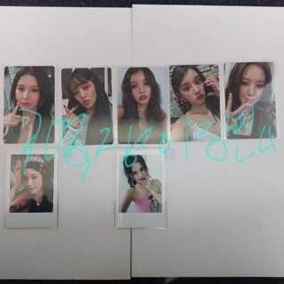 現貨出售 (G)I-DLE 迷你六輯 I Feel 日本通路 塔店 特典卡 拍立得 小卡 薇娟 米妮 小娟 雨琦 舒華