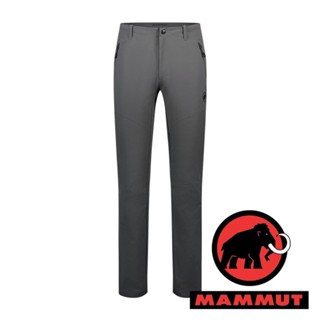 【MAMMUT 長毛象】Trekkers 3.0男防潑水軟殼長褲『鋼鐵灰』1021-00800 戶外 休閒 釣魚褲 登山