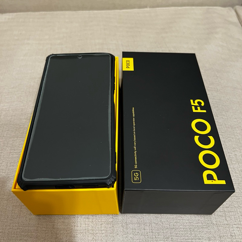 POCO F5 黑色 12g/256g 二手極新品