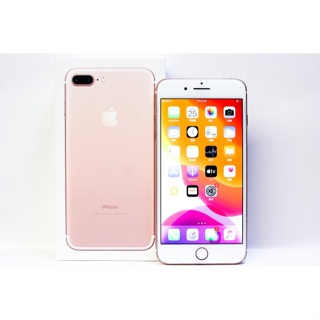 【台南橙市3C】Apple iPhone 7 Plus 128GB 玫瑰金 5.5吋 二手手機 #79843
