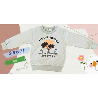 🌸現貨🌸 Sunset印花長T💚 尺碼#5-#17