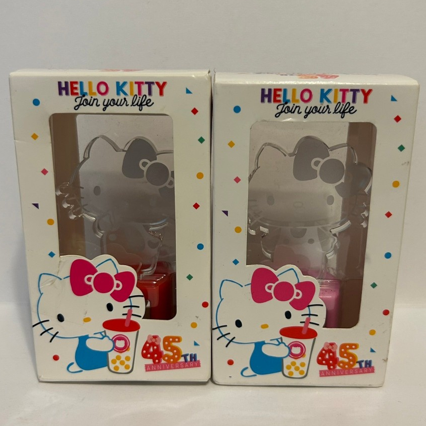 【三麗鷗Hello Kitty】45TH 七彩LED燈 炫彩燈 小夜燈 桌燈 小巧 便攜 小檯燈 隨身燈 迷你桌燈