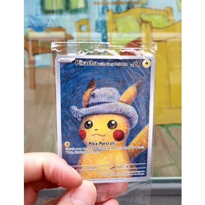 -=香格里拉=- 梵谷皮卡丘 現貨卡片 pokemon card pikachu Van Gogh 博物館紀念 寶可夢卡