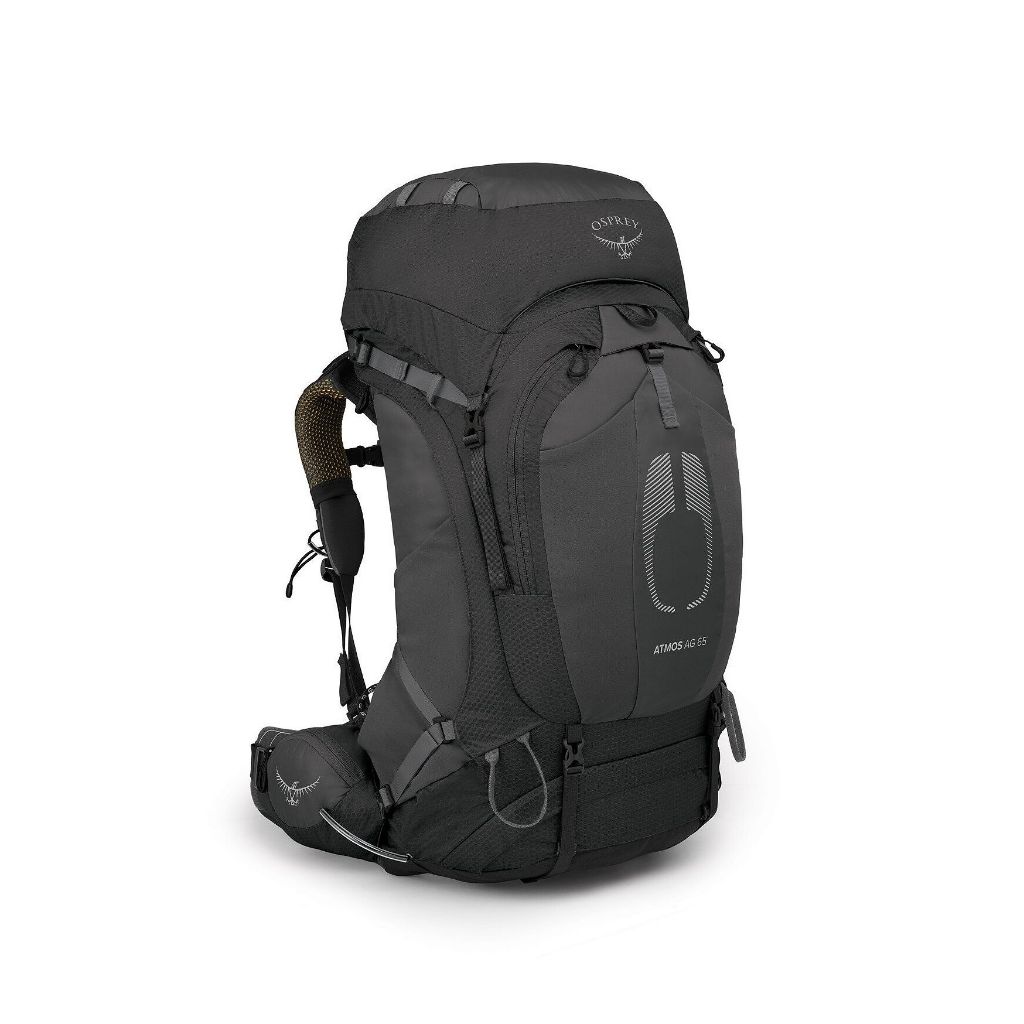 [阿爾卑斯戶外] Osprey Atmos AG  65 男 登山背包 黑 10003553