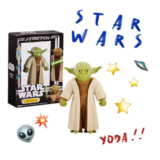 【預購】彈力系列 STAR WARS Yoda 尤達 伸縮玩具