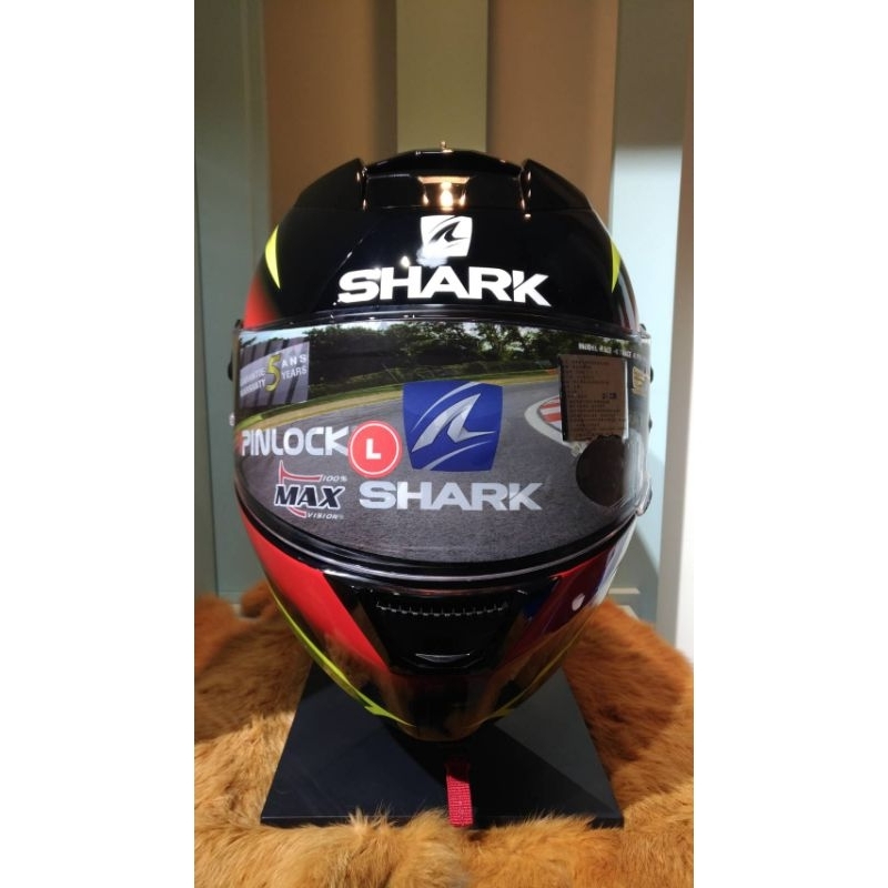 Shark 全罩安全帽(有墨片)→尺寸L號