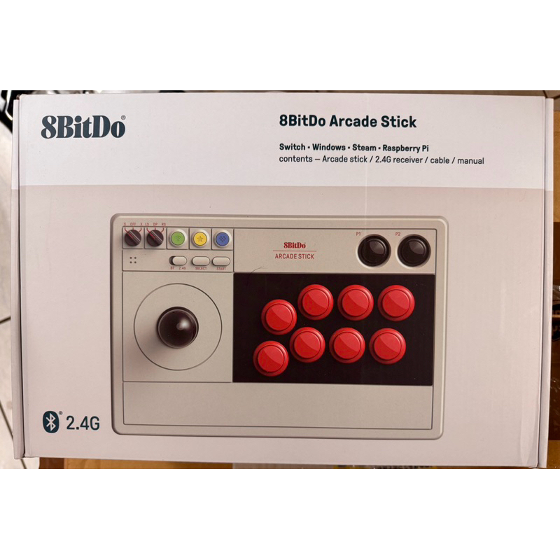 改 8bitdo 八位堂 v3 三模 2.4g 藍芽 格鬥搖桿 已改三和 sanwa