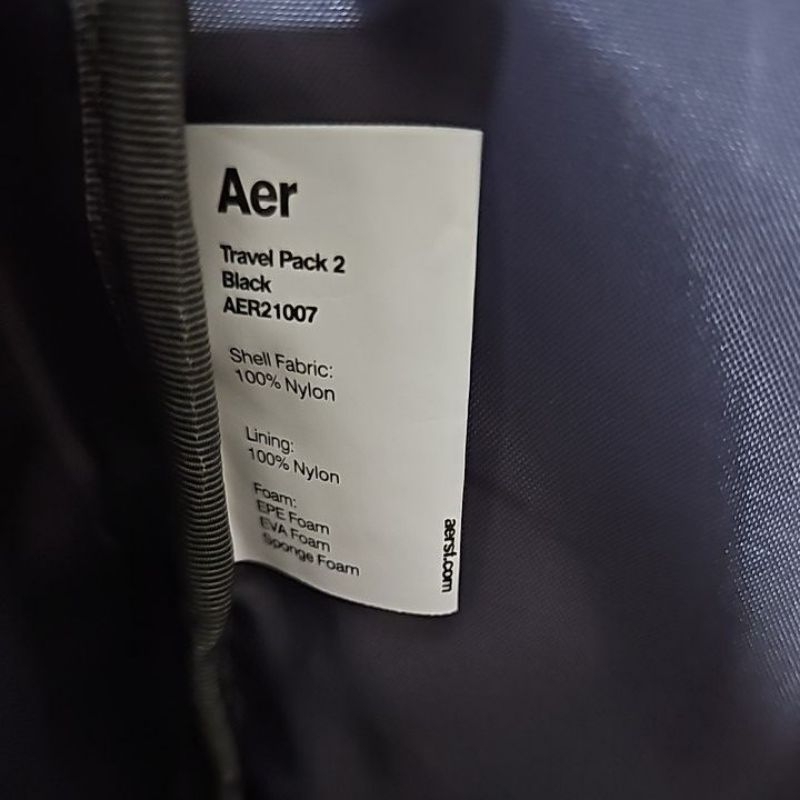 【全新】Aer Travel Pack 2 (1680D彈道尼龍)男女後背包 大容量旅行 出差出國 戶外 商務