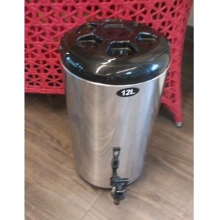 不鏽鋼保溫保冷茶桶 奶茶桶 12公升