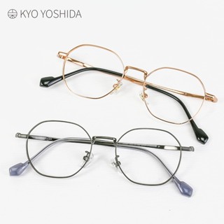 Kyo Yoshida 50007 日本吉田京眼鏡｜小臉復古圓框眼鏡 男生女生品牌眼鏡框【幸子眼鏡】