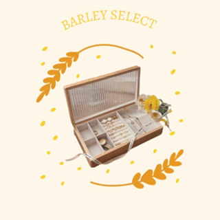 【Barley】免運 櫻桃木高級手工木製首飾收納盒 📿
