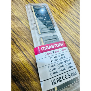 GIGASTONE 記憶體DDR4 3200 16G*2