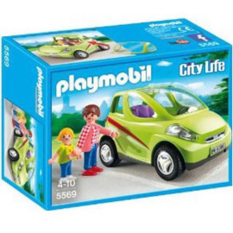 Playmobil 摩比 5569 陽光母女小汽車