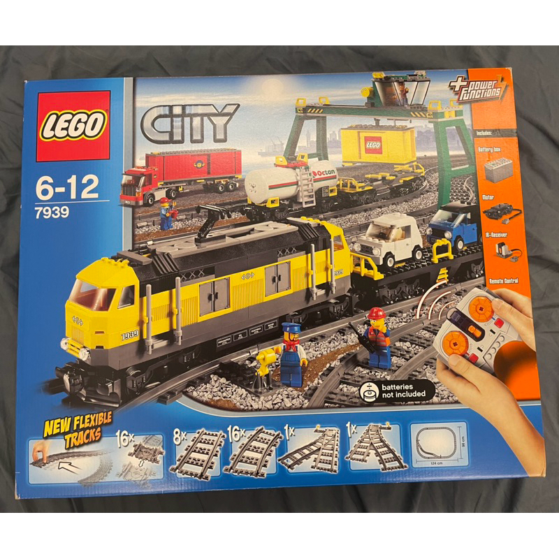 【絕版品、僅剩1組】 LEGO 7939 貨運火車 全新未拆封