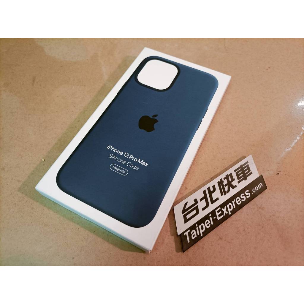 海軍藍色!Apple原廠矽膠保護殼iPhone 12 Pro Max【蘋果園】Silicone Case MagSafe