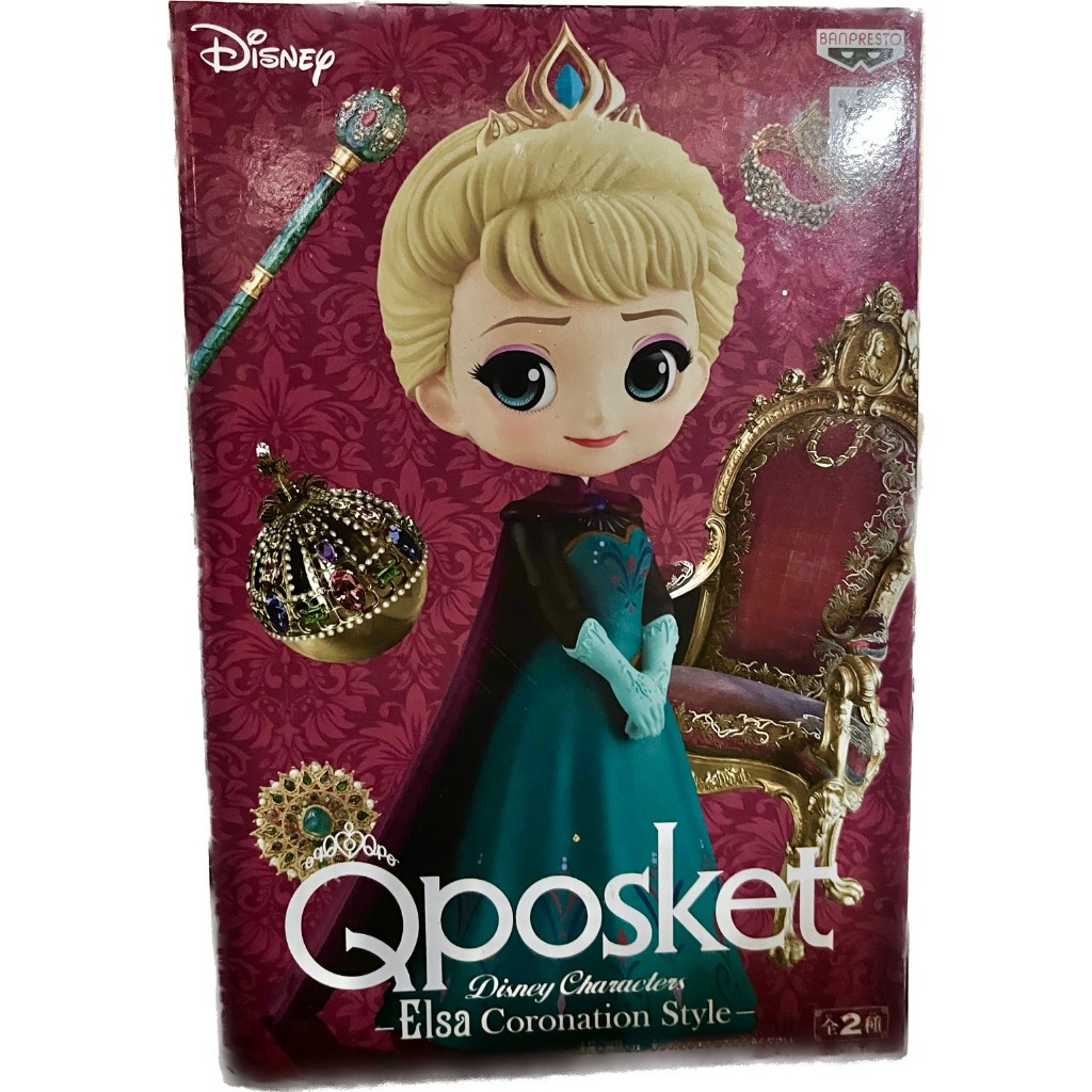 (塔比樂玩具)日版 QPOSKET Q-POSKET 冰雪奇緣 ANNA 安娜 ELSA 艾莎 艾爾莎 A款 B款 合售