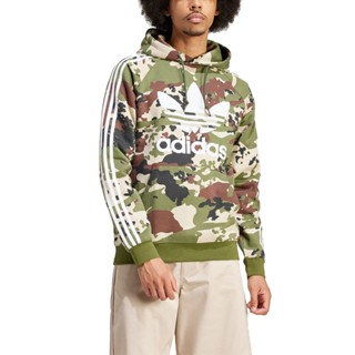 ADIDAS 男 CAMO HOODIE 長袖上衣 迷彩 - IS0209