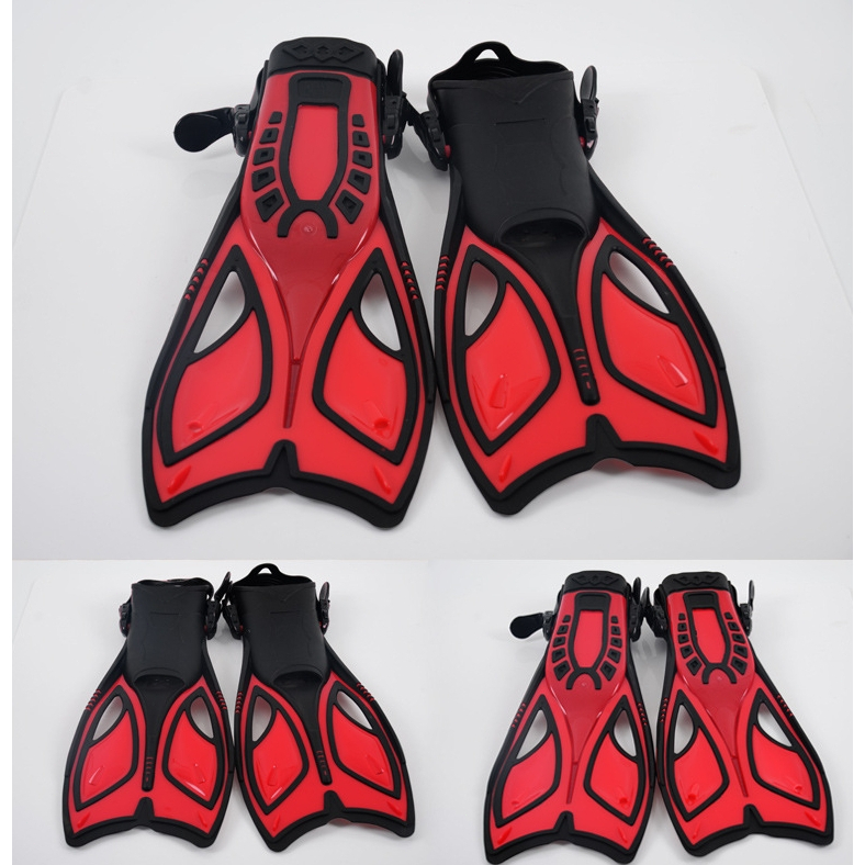 潛水 浮潛器材 裝備 腳蹼 可調節 遊泳用品 蛙鞋 多色可選 訓練用基本蛙鞋 潛水腳璞