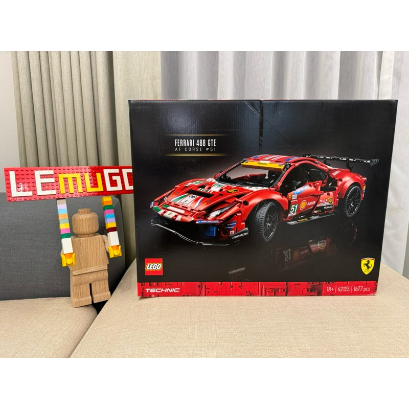 樂高 LEGO 42125 法拉利 Ferrari 488 GTE AF 全新未拆 桃園現貨 科技系列 面交優先請先聊聊