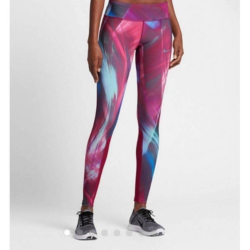 Nike女二手跑步運動貼身長褲