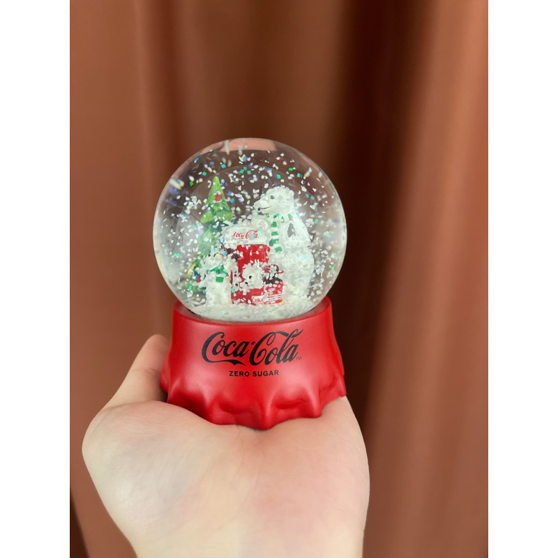 ✨現貨✨2022可口可樂聖誕水晶球 聖誕款 經典 zero 7-11 金沙水晶球 可樂水晶球
