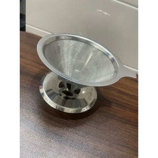 304雙層咖啡濾杯 2-4人.不鏽鋼濾杯 不用濾紙經濟又環保