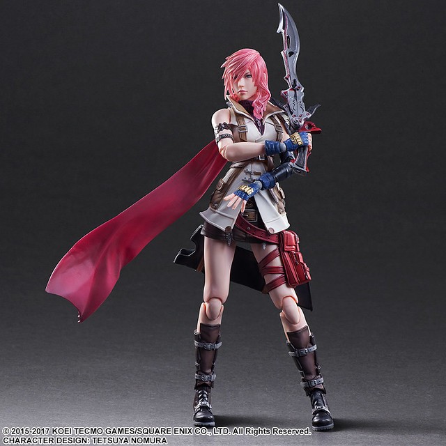 PLAY ARTS KAI 改 《DISSIDIA FINAL FANTASY》 雷光（ライトニング）