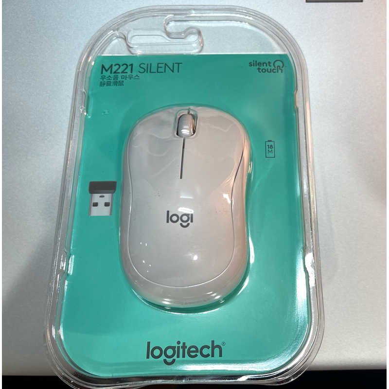 全新Logitech 羅技 M221 SILENT 靜音滑鼠 羅技滑鼠 M221滑鼠