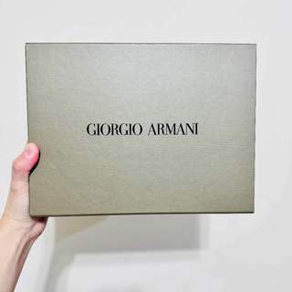 [二手現貨] GIORGIO ARMANI Beauty 亞曼尼 銀色紙盒 禮盒 專櫃紙袋