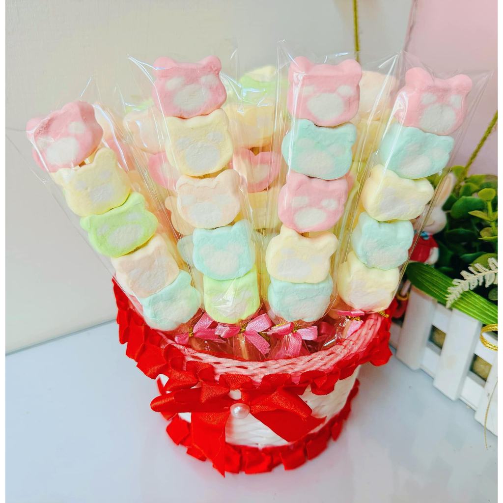 ☆孟之坊婚禮精品舘☆五彩熊棉花糖．婚禮小物．結婚用品．送客禮．萬聖節．園遊會．聖誕節糖果．過年糖果．公關禮贈品