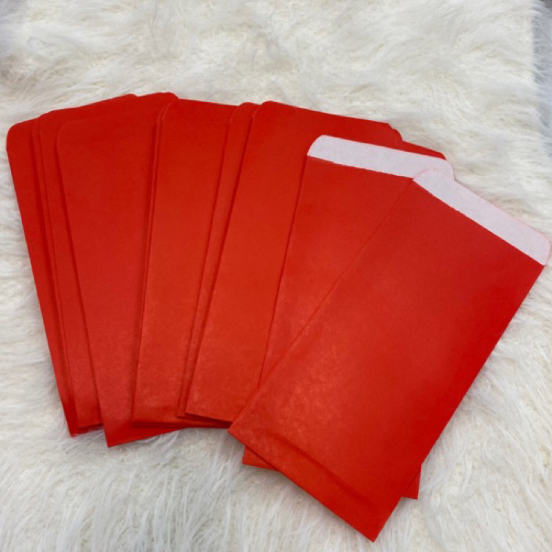 紅包袋 基本款 臘光素面 香水鳳尾紋一入 年節過年🧨 慶典