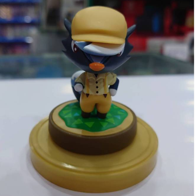 Amiibo 動物森友會 動物之森 動森公仔~捷克~[拆封展示品]序號未使用沒附外盒