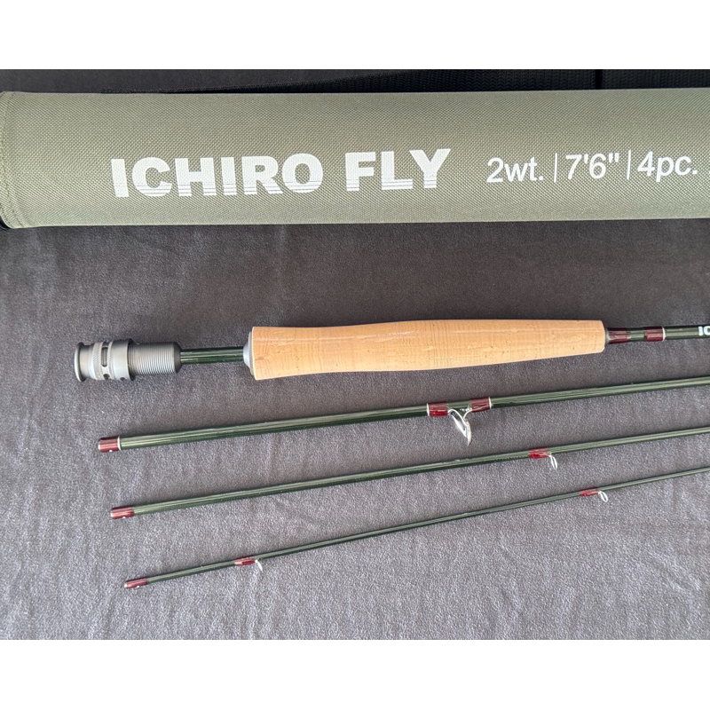 《一朗釣具》ICHIRO 7’6” #2wt 飛蠅竿！