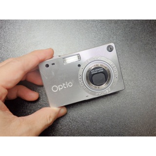 <<老數位相機>> PENTAX OPTIO S ( SMC鏡頭 /CCD / 不鏽鋼機身 /銀 )