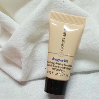 限量Giorgio Armani設計師水感光影粉底SPF20 PA++-5ml 1號色