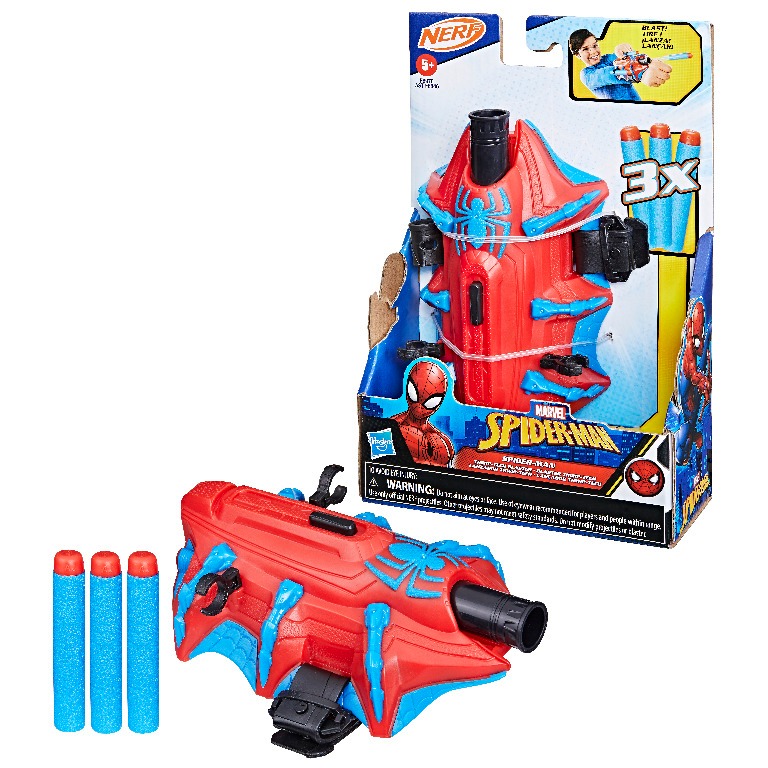 【孩之寶】 NERF 漫威蜘蛛人 臂套式發射器 SPIDER-MAN