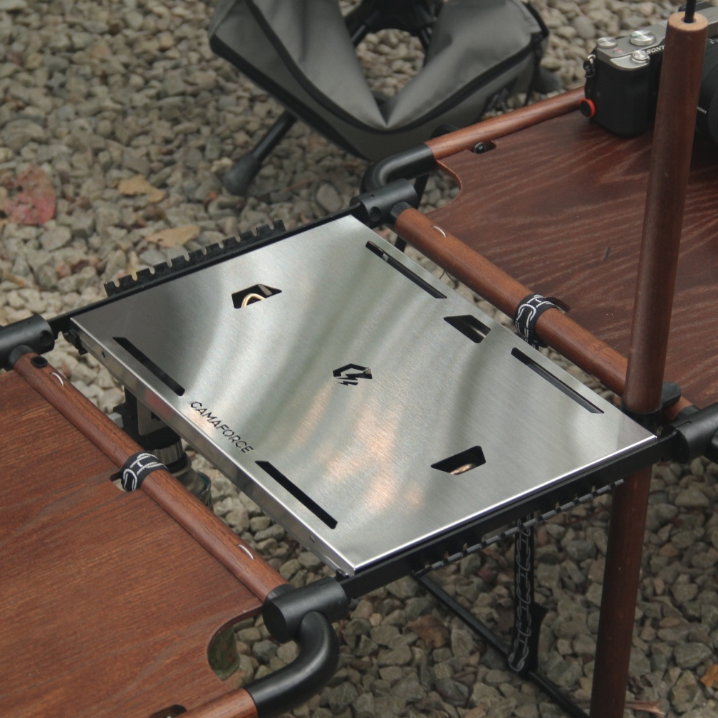山森𝟯𝟰 ㋡ 現貨 IGT 一單位單口爐不鏽鋼桌板 CAMAFORCE Snow Peak GS-450R 瀝水籃蓋板