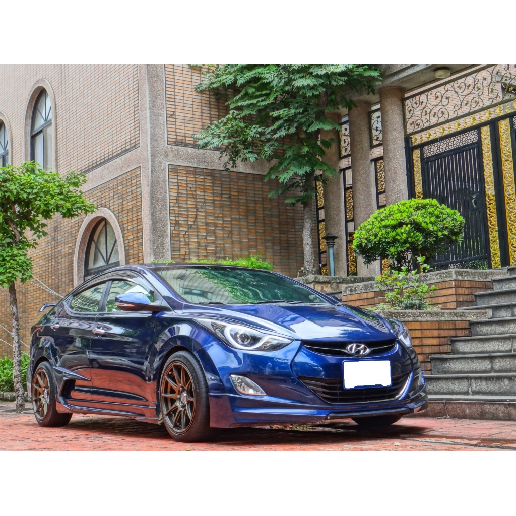 🔥2014 現代-Hyundai Elantra 1.8 藍🔥可配合銀行貸款 可私下分期