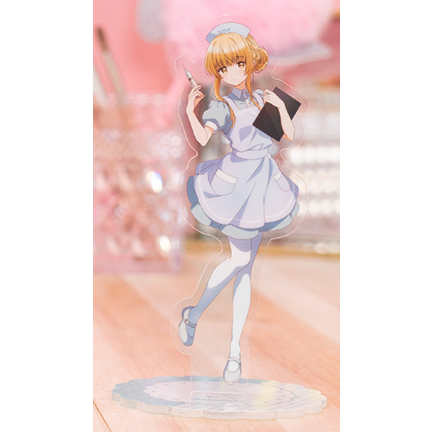 【WAT現貨】關於我在無意間被隔壁的天使變成廢柴這件事 日本一番賞限定 椎名真晝壓克力立牌 椎名真晝立牌 護士 真晝護士