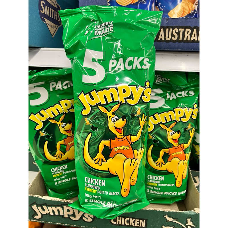 澳洲袋鼠餅乾jumpy’s雞汁口味