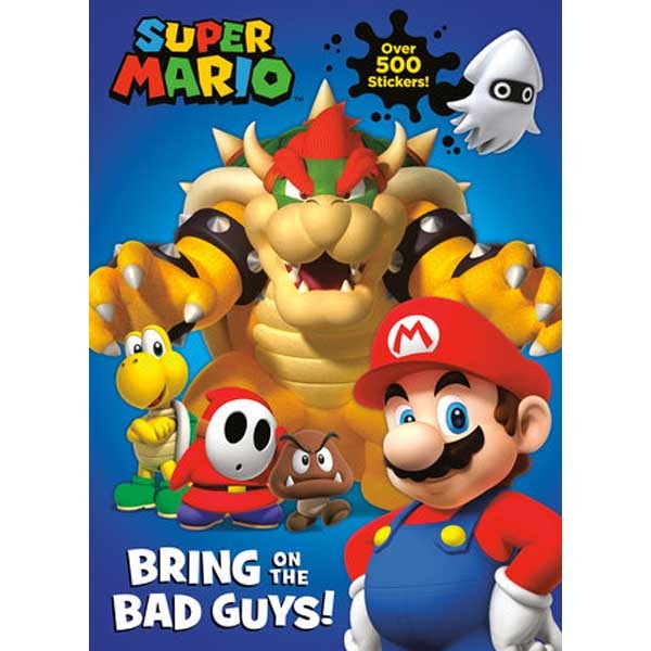 超級瑪利歐全彩遊戲書 Super Mario: Bring on the Bad Guys(Nintendo)/ Carbone, Courtney 文鶴書店 Crane Publishing