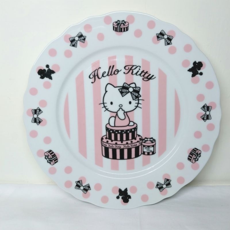 2005年Hello Kitty陶瓷盤 直徑約27cm 歷史悠久高標勿入