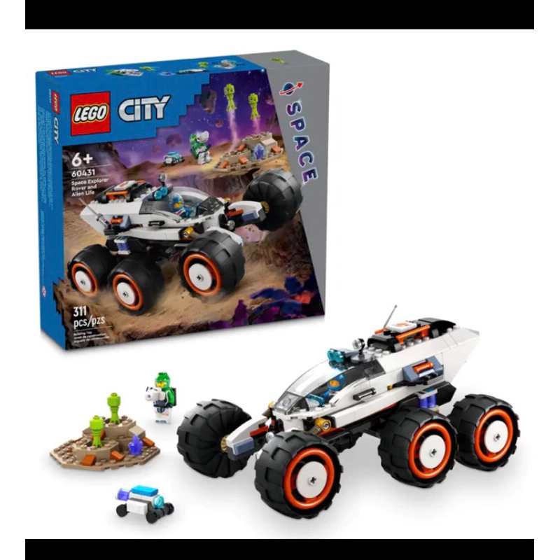 可刷卡 LEGO 60431 太空探測車和外星生物 City 城市系列