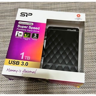 【手機寶藏點】SP USB 3.0 Portable Diamond D06 外接式硬碟 1TB 大容量 睿