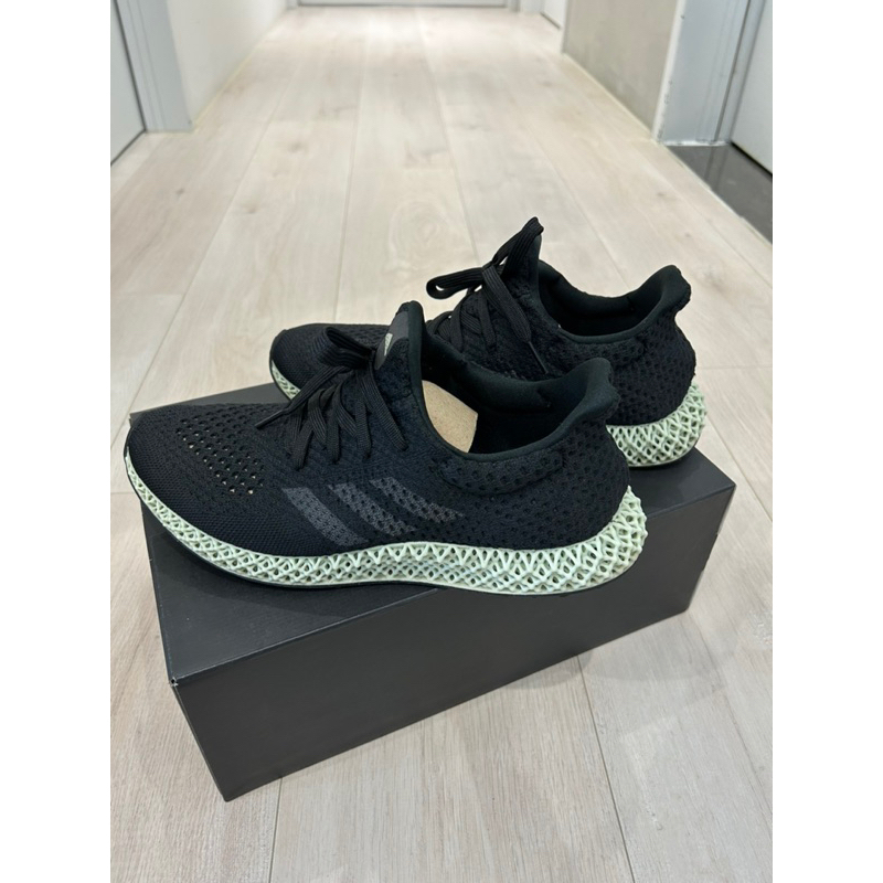 (正版）Adidas 4d Futurecraft [FZ2560] 男鞋 慢跑 運動 休閒 輕量 支撐 緩衝 彈力黑綠