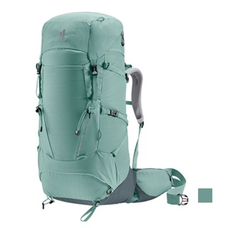 【Deuter 德國】AIRCONTACT CORE 45+10SL 拔熱式登山背包 翡翠綠 戶外背包 3350222