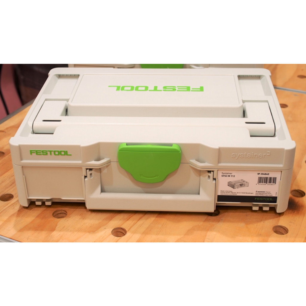 『德國工具』FESTOOL 原廠工具箱 Systainer SYS3 M112(新款)