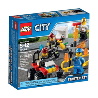 （無盒-全新）LEGO 樂高 60088 消防系列入門套裝 城市系列
